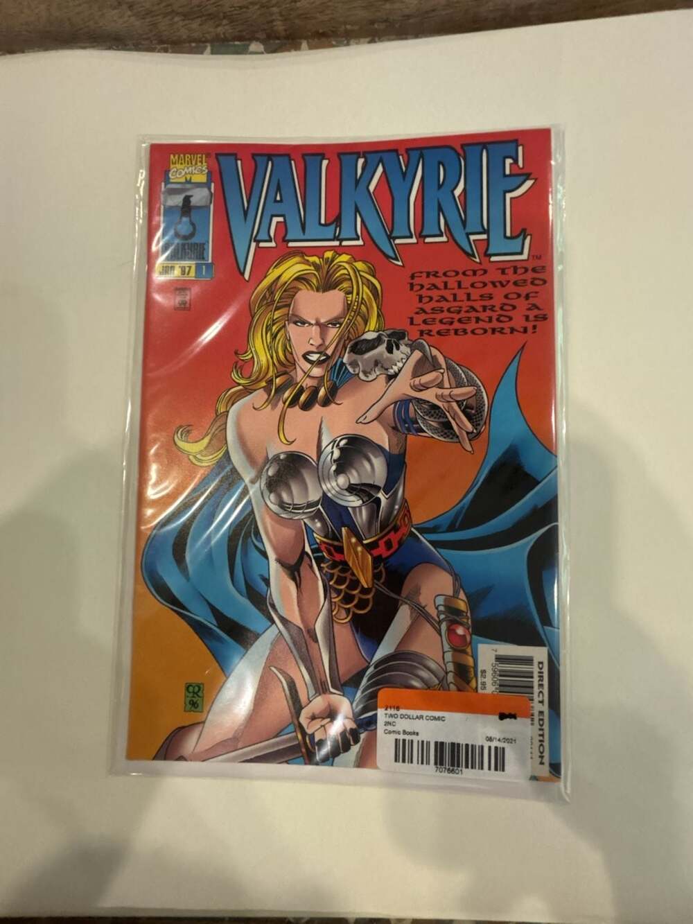 Valkyrie Comic From 1987 Issue #1 - Etsy,